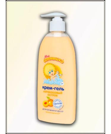 My sunshine Cream-gel children for bathing apricot 400 ml - Buy Online on GoSupps.com