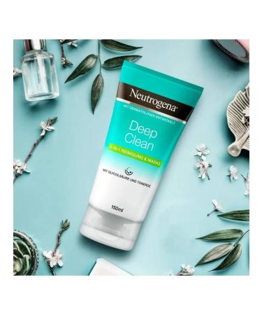 NEUTROGENA Face mask cleansing 2B1. Made in France. 150 ml - Buy Online on GoSupps.com