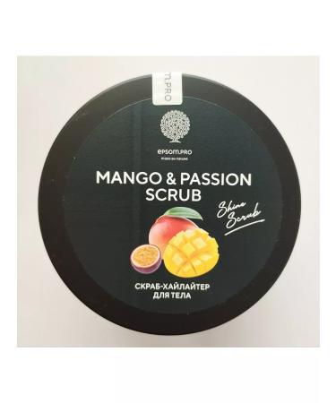 EPSOMPRO Shimmer-scrub "Mango & Passion Scrub" - Buy Online on GoSupps.com