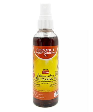Banna Coconut oil for tanning 120 ml - Buy Online on GoSupps.com