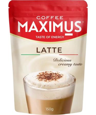 Maximus Drink Coffee Soluble Latte Macchiato 150g 2pcs - Buy Online on GoSupps.com