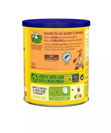 Nesquik Soluble cocoa 390 g of Spain - Buy Online on GoSupps.com