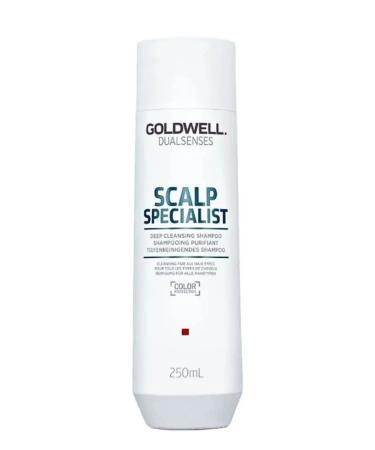 Goldwell Scalp Specialist shampoo for deep hair cleansing 250ml - Buy Online on GoSupps.com