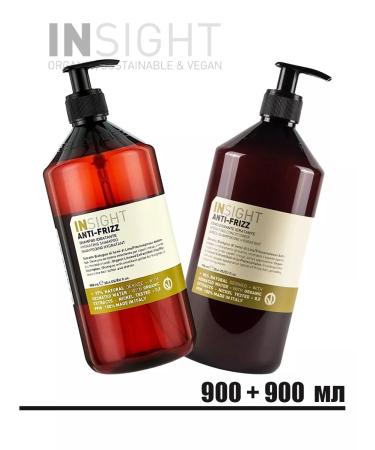 INsight Shampoo and balm of unreasonable hair of Anti-Frizz Naughty hair