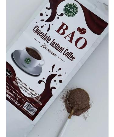 BAO Soluble coffee with chocolate 500 g - Buy Online on GoSupps.com