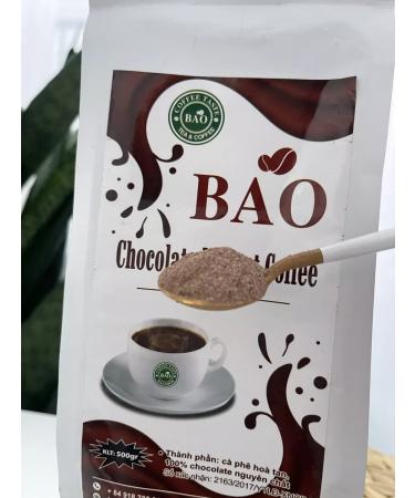 BAO Soluble coffee with chocolate 500 g - Buy Online on GoSupps.com