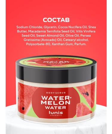 Lunis Cosmetic Salt scrub for the body of the legs of the arm 400 g - Buy Online on GoSupps.com