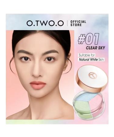OTWOO Tricolor scattered powder No. 01 Clear Sky - Buy Online on GoSupps.com