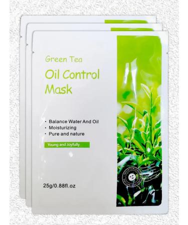 HUFASU Face mask Skailie Green Tea Oil Control set 3 pcs