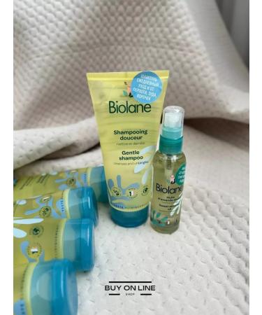 Biolane Hair shampoo without tears for newborns 200 ml - Buy Online on GoSupps.com