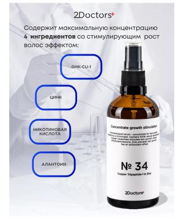 2Doctors Serum from falling out and for hair growth - Buy Online on GoSupps.com