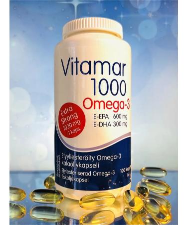 SUOMI Vitamar omega 1000 mg capsule 100 pcs - Buy Online on GoSupps.com