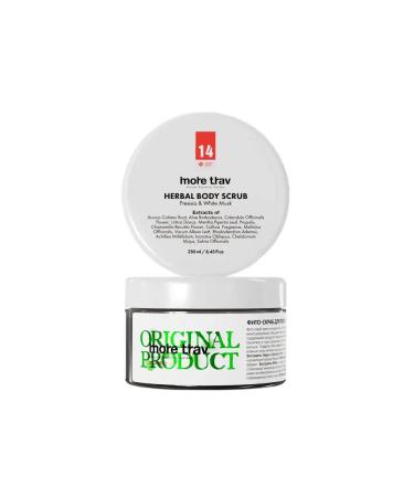 more trav Freesia's body scrub and white musk