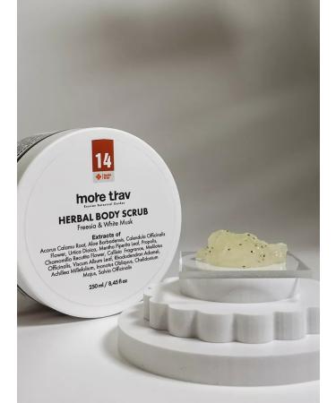 more trav Freesia's body scrub and white musk - Buy Online on GoSupps.com