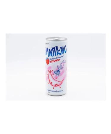 Lotte Drink Milkis strawberries 250 ml 30pcs - Buy Online on GoSupps.com