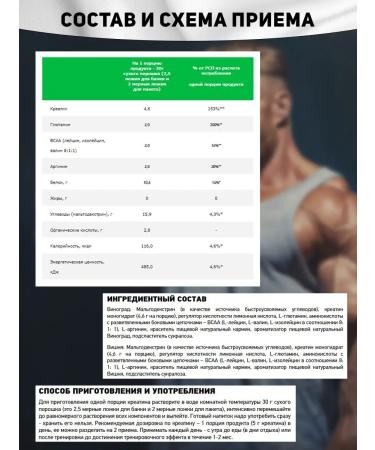 RPS Nutrition Creatine monohydrate powder Creatine Quick Start 300 g cherry - Buy Online on GoSupps.com