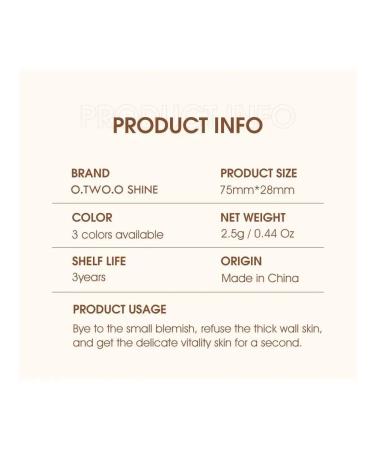 OTWOO BB core kushon with air cushion No. 03 - Wheat Color - Buy Online on GoSupps.com