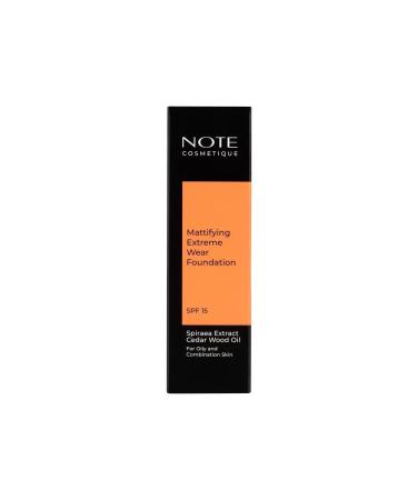NOTE Cosmetics Tonal base Mattifeing Extreme Wear Strong 130 30 ml - Buy Online on GoSupps.com