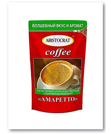 ARISTOCRAT Coffee soluble sublimated "Amaretto" 90g - Buy Online on GoSupps.com