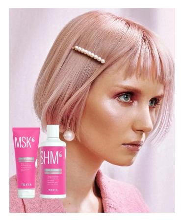 TEFIA Pink for blond hair Rose Shampoo Myblond 300ml - Buy Online on GoSupps.com
