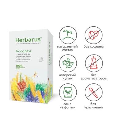 Herbarus Herbal Assorted Tea 24 bags - Buy Online on GoSupps.com