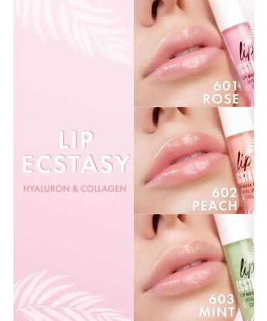 LUXVISAGE Lip Ecstasy Hyaluron Collagen lip mask tone 601 - Buy Online on GoSupps.com
