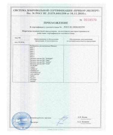 Etalon mix Pygs for permanent makeup standard mix - Buy Online on GoSupps.com