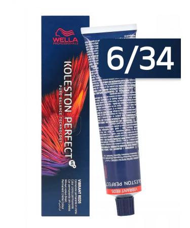 WELLA PROFESSIONALS Persistent Hair Cream Koleston Perfect 6 34
