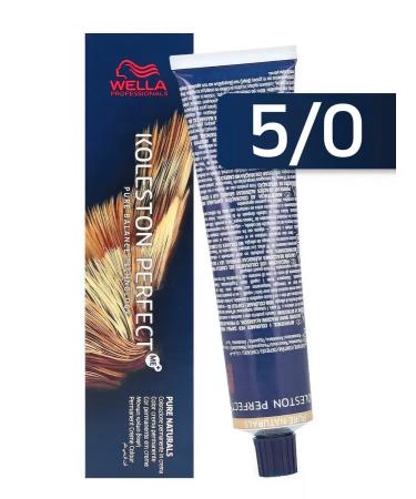 WELLA PROFESSIONALS Persistent hair cream for hair Koleston Perfect 5 0