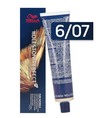 WELLA PROFESSIONALS Persistent Hair Cream Koleston Perfect 6 07