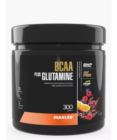 maxler BCAA + Glutamine BCAAA Glutamin amino acids powder 300g