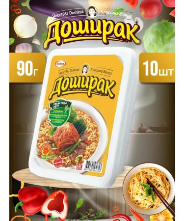 Salt grass Doshirairak of quick -made noodles of kimchi 10 pieces