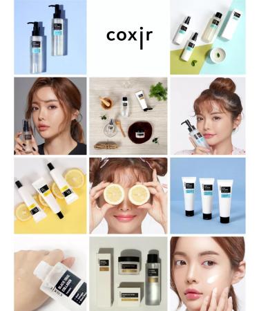 COXIR A set of miniatures with mucin of a black snail Korea 4 pcs - Buy Online on GoSupps.com