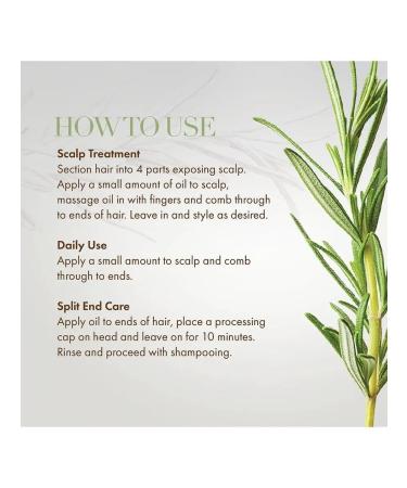 Mielle Organics Rosemary oil for hair growth - Buy Online on GoSupps.com