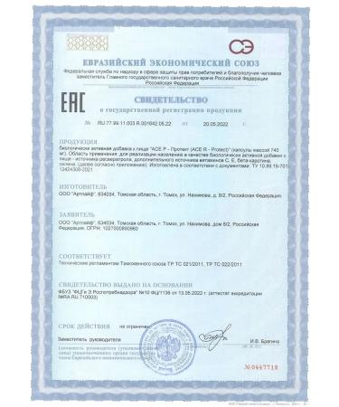 Art Life ACE R-PROTECT Highly efficient anti-distance complex - Buy Online on GoSupps.com