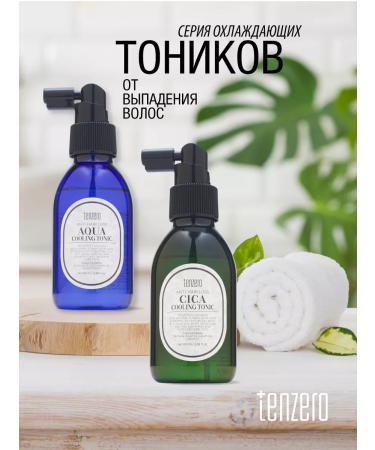 Tenzero Cooling tonic from hair loss 100ml - Buy Online on GoSupps.com