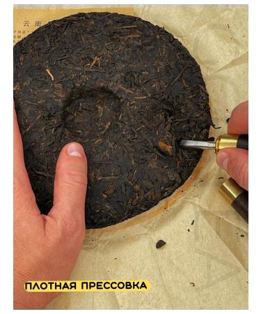 GOSTEA Tea shu puer black pressed gift pancake 357 grams - Buy Online on GoSupps.com
