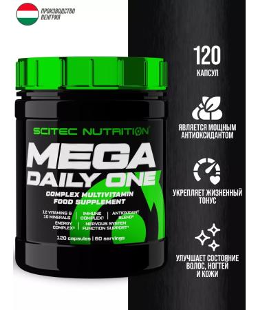 Scitec Nutrition Mega Daily One Plus vitamin-mineral complex 120Caps