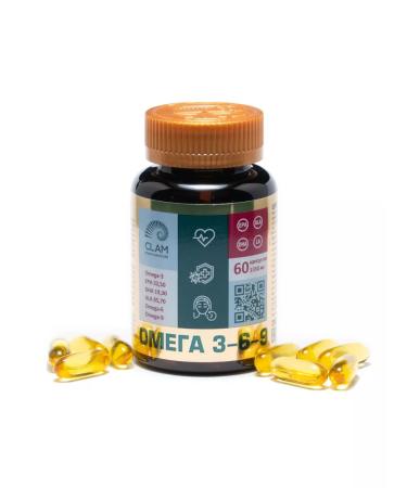 ClamPharm Omega 3-6-9 in capsules for adults and children Omega 3 6 9 - Buy Online on GoSupps.com