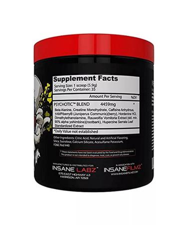 Insane Labz Green Apple Psychotics Psychotics Complex - Buy Online on GoSupps.com