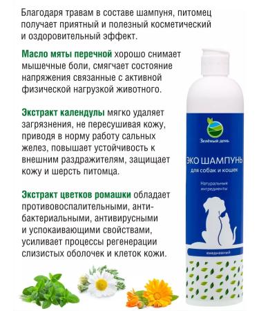 Green Day Cat and dogs shampoo daily 400ml - Buy Online on GoSupps.com