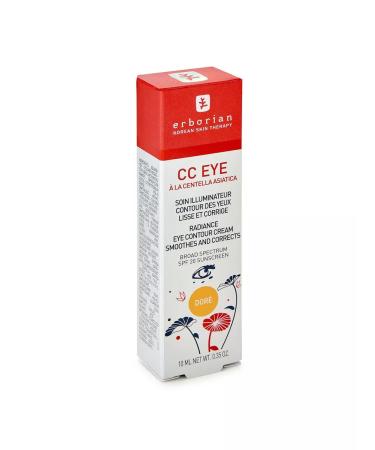 ERBORIAN SS skin cream around the eyes C SPF 20 golden 10 ml - Buy Online on GoSupps.com