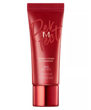 MISSHA M Perfect Cover BB Cream RX. Tone 23 Natural Beige 20ml - Buy Online on GoSupps.com