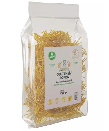 Sofra Gluten -free macarons vermichel low -white