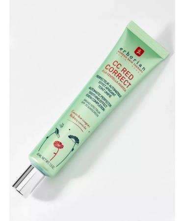 ERBORIAN CC Red Face Cream Tonal Corrective C SPF 25 45 ml - Buy Online on GoSupps.com