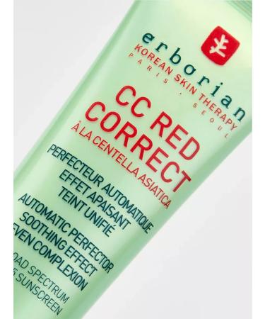 ERBORIAN CC Red Face Cream Tonal Corrective C SPF 25 45 ml - Buy Online on GoSupps.com