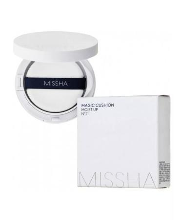 MISSHA M Magic Cushion Moist Up SPF50+PA +++ Kushon tone 21. 15g - Buy Online on GoSupps.com