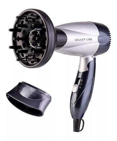 Galaxy Folding hair dryer with a GL4305 nozzle +a gift!