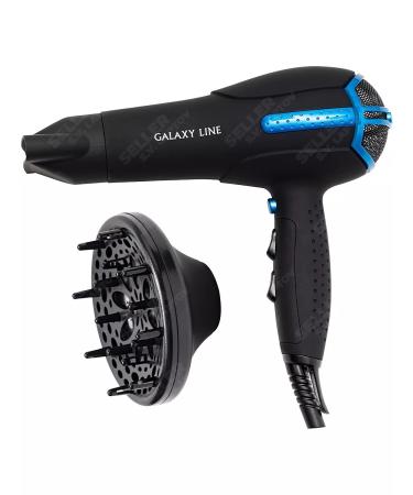 Galaxy Hair hair dryer with nozzles GL4336 +Gift!