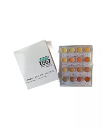 Kryolan Corrector in a mini -palette of 16 colors of the "Dermacolor" series - Buy Online on GoSupps.com